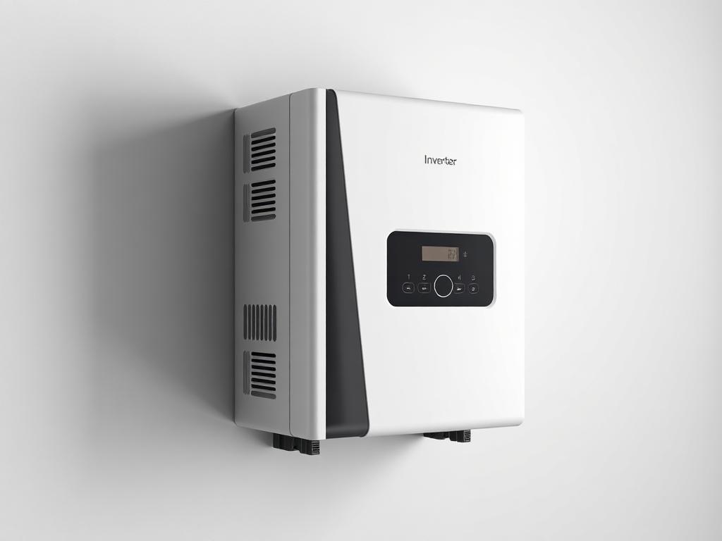 Wall-mounted three-phase hybrid solar inverter