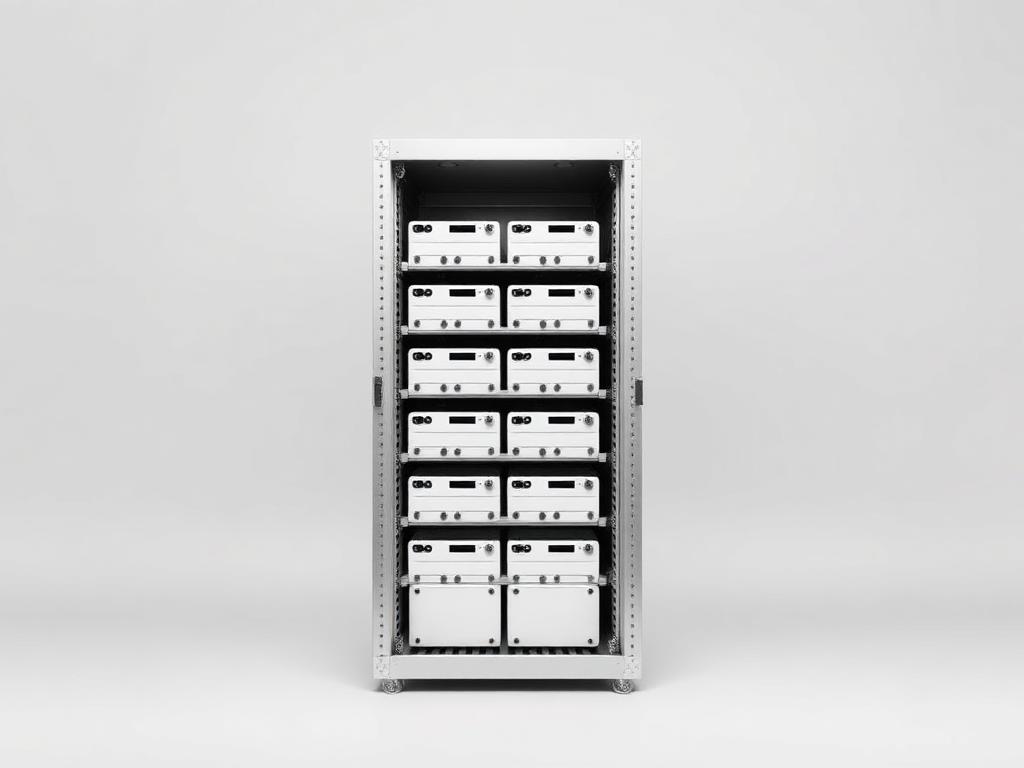 19-inch modular lithium battery rack cabinet