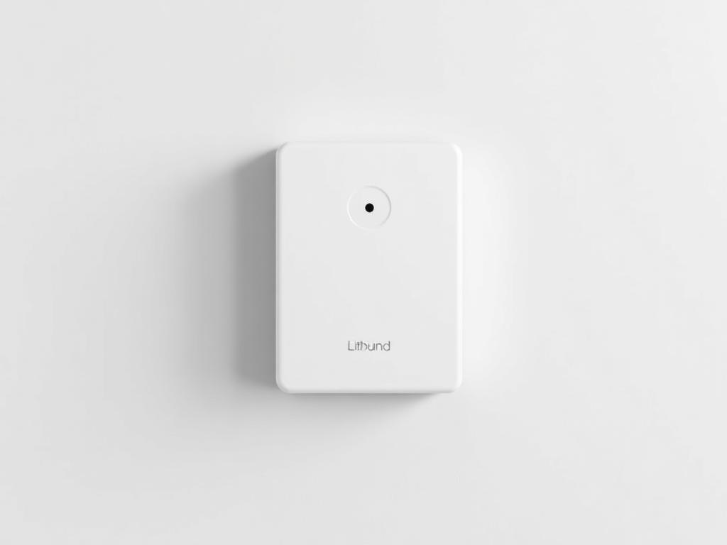 Slim wall-mounted lithium battery module